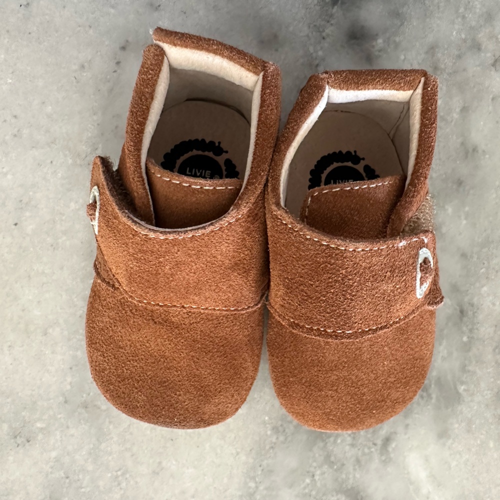 Livie and Luca Benny Camel Shoes 6-12 months